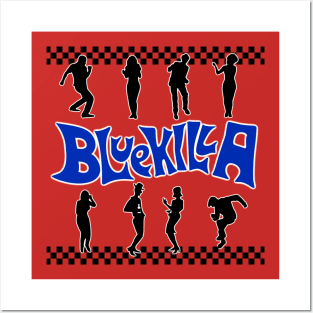 Bluekilla Posters and Art